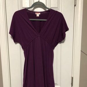 Swim cover up Purple